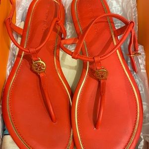 Tory Burch Emmy Flats T-Strap Sandals